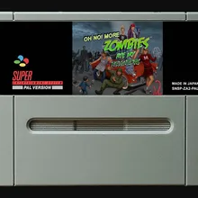 16Bit игры* OH NO! Больше зомби съедают мои друзья(PAL Европейская версия