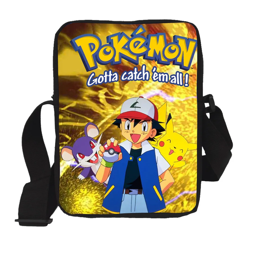 Buy Anime Pokemon Mini Messenger Bag Cartoon Character