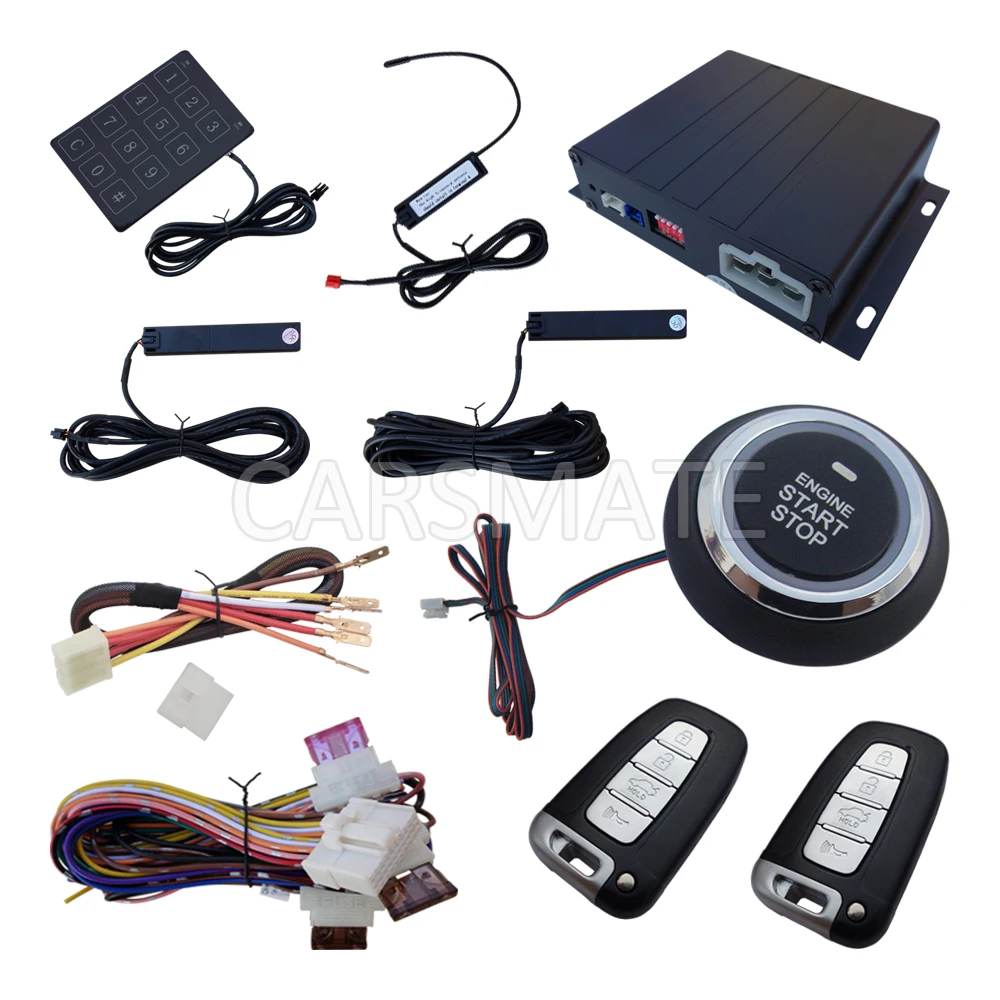 sistema inteligente de inducci/ón sistema de alarma de seguridad antirrobo Alarma antirrobo para motocicleta sistema de inmovilizador de entrada sin llave sensor de alarma invisible