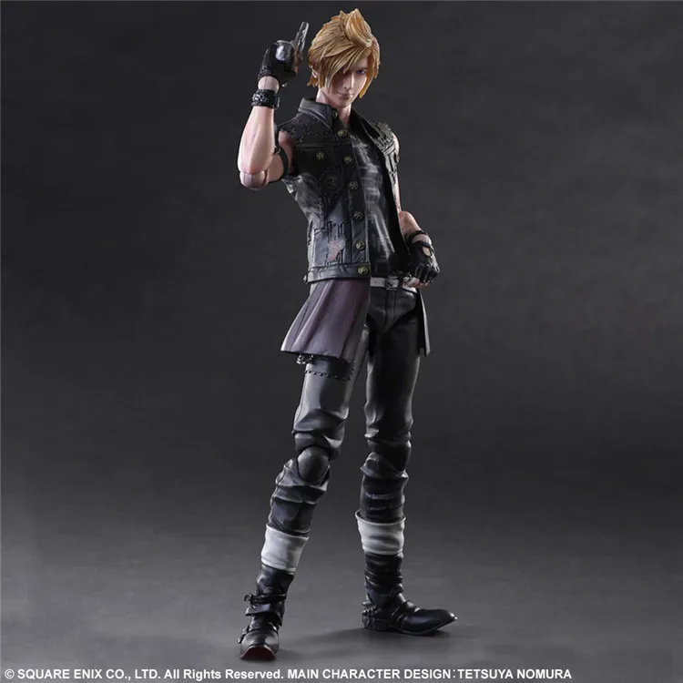 PLAY ARTS 27 см Final Fantasy XV Prompto Argentum фигурка модель игрушки