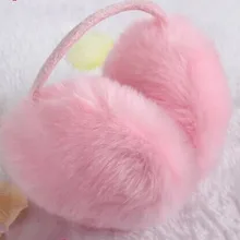 Новые повседневные модные изысканные простые теплые женские зимние однотонные плюшевые женские наушники