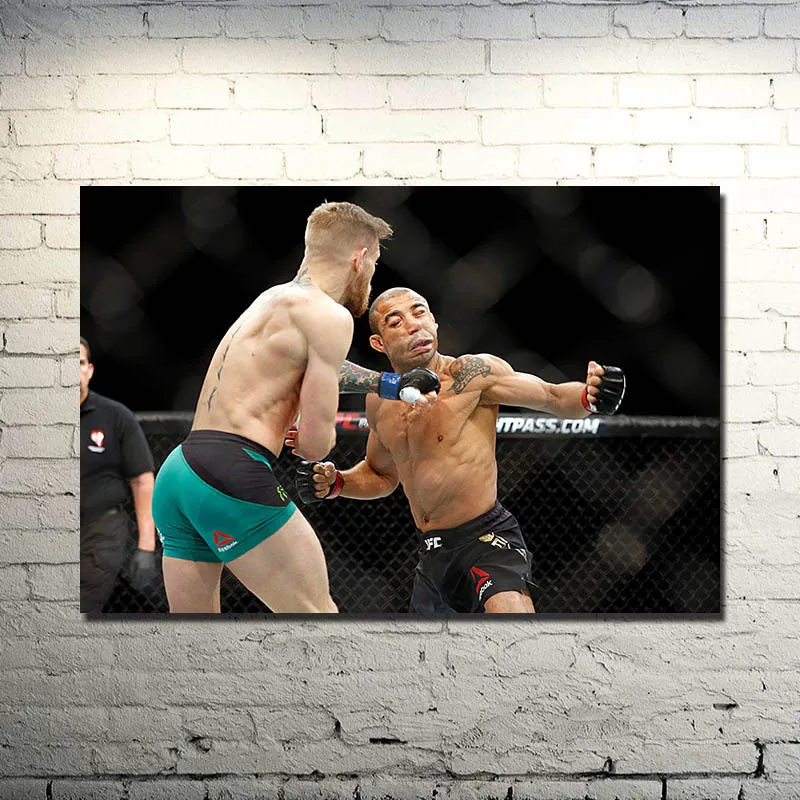 Conor McGregor файтинг шелк или Холст плакат 13x20 24x36 дюймов картина для декора комнаты