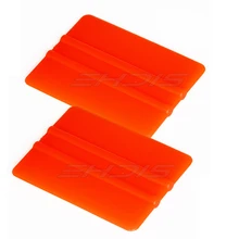 EHDIS 2 шт. оранжевый скребок ледяной скребок для машины оконная тонировка Инструменты виниловая оберточная пленка инструменты окна автомобиля уборки дома ручной инструмент A06