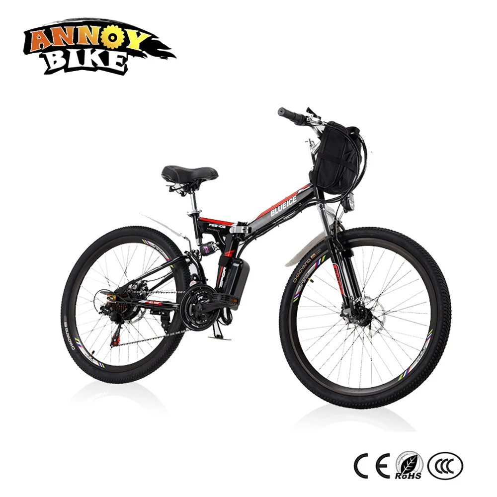 Cheap Price of  New Cool 26" 48v 60km 70km 20Ah 25Ah Electric Folding Mountain Bike Electric Folding Road Bike
