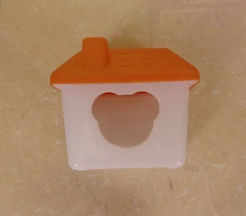 

Mini hamster plastic hamster orange hamster house