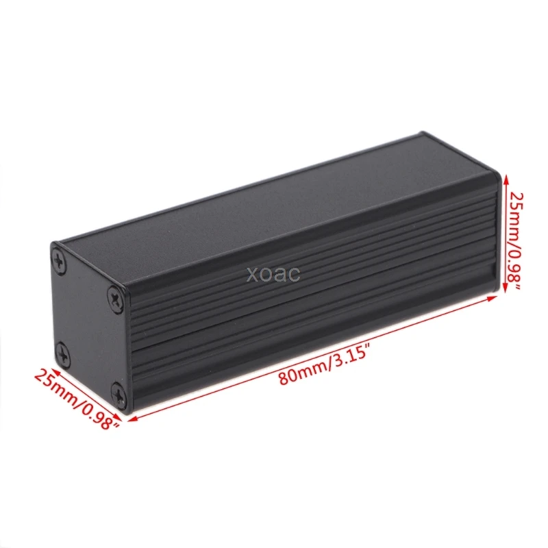 1 шт. алюминиевый чехол для телефона 80x25x25 мм|case black|case casecase enclosure |