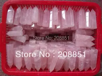 

2KG NATURAL ROSE QUARTZ CRYSTAL POINTS HEALING Wholesales Free Shipping