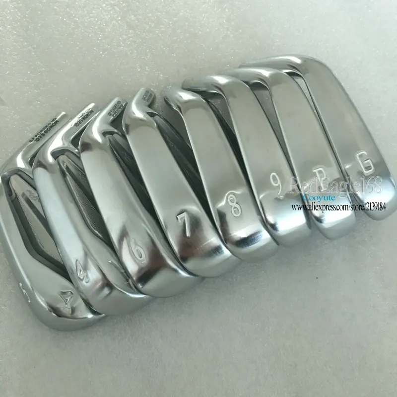 Новые клюшки для гольфа 719 кованые 4 9PG мужские Утюги R или S Flex сталь графит вал и