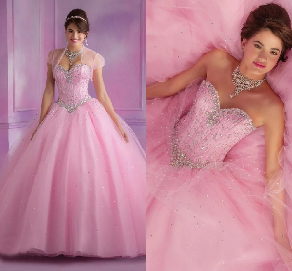 Princess pink wedding gowns Princess pink wedding gowns