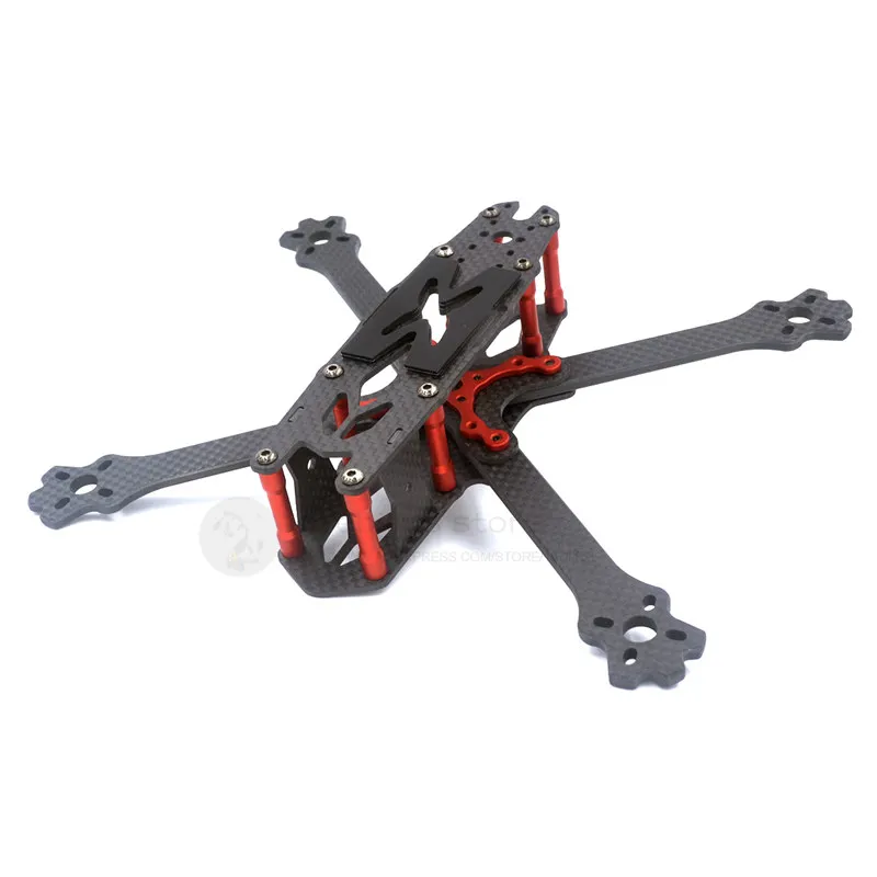 FS215 чистый карбоновый Квадрокоптер рама 4 мм крыло руки True X tybe для DIY FPV cross racing mini