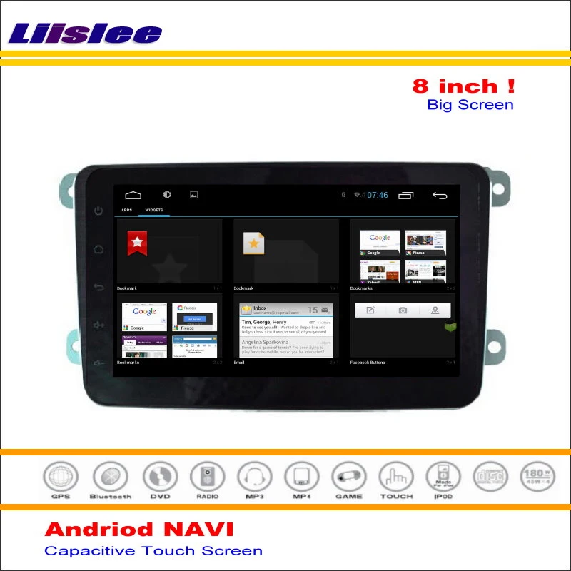 Cheap Liislee Car Android GPS NAVI Navigation System For Skoda Octavia 2005~2012 Radio Stereo Audio Video Multimedia ( No DVD Player ) 4
