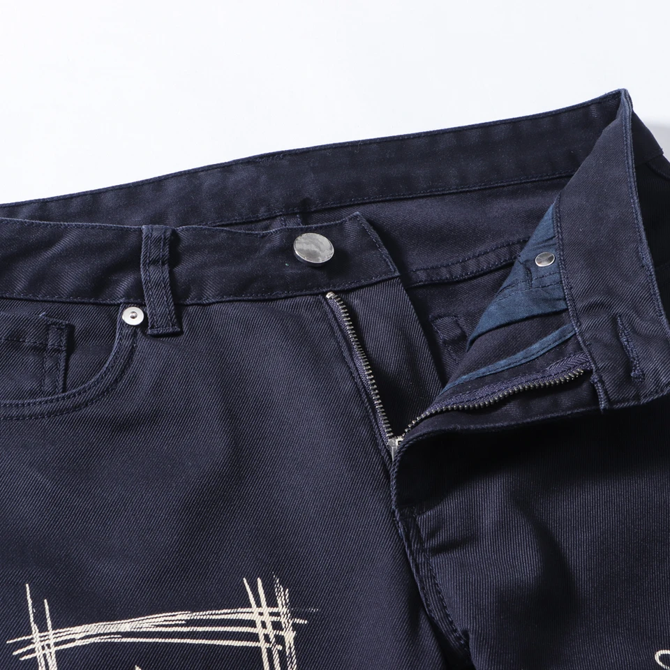 mens dark navy jeans