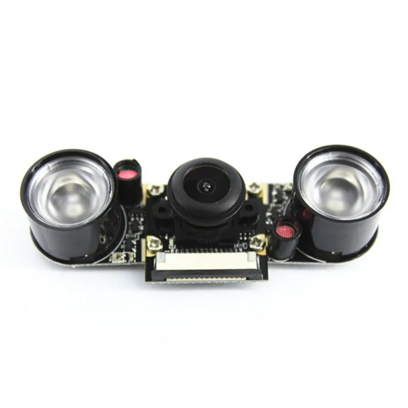 

Raspberry Pi 3 Night Vision Fisheye Camera 5MP OV5647 130 Degree Focal Adjustable Camera for Raspberry Pi 3 Model B Plus