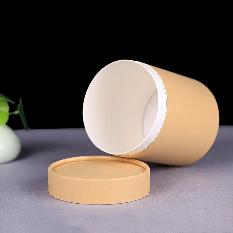 kraft paper can