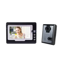Yobang Security 7″ Wired Night Visual video door phone Door Access Control porteiro eletronico LCD Visual Monitor Door intercom