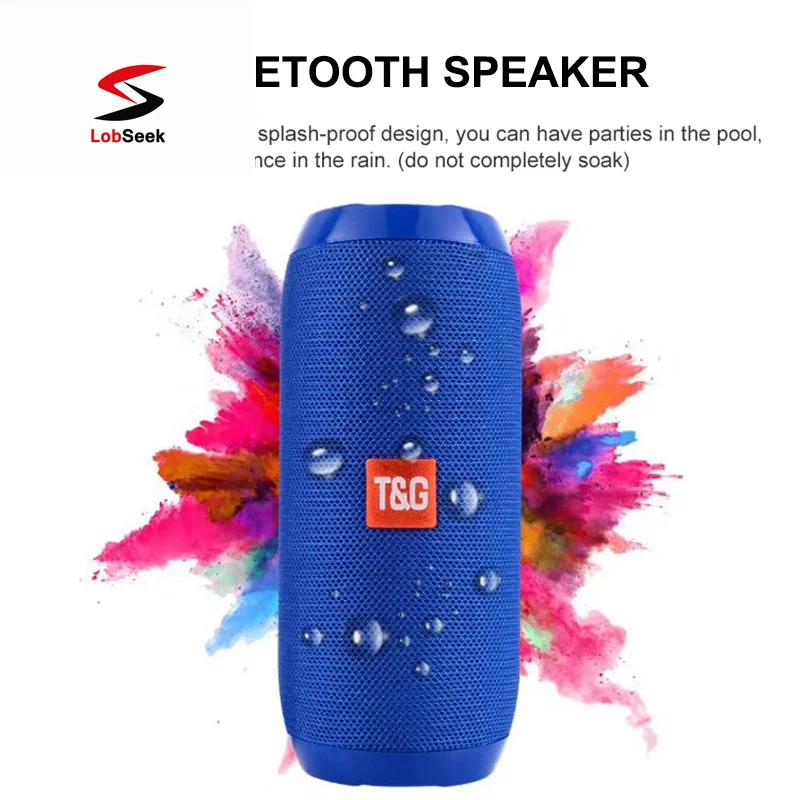 

New Portable Outdoor bluetooth speaker waterproof Loudspeaker Wireless Mini Column Music Player Support TF Card Hi-Fi Boxes