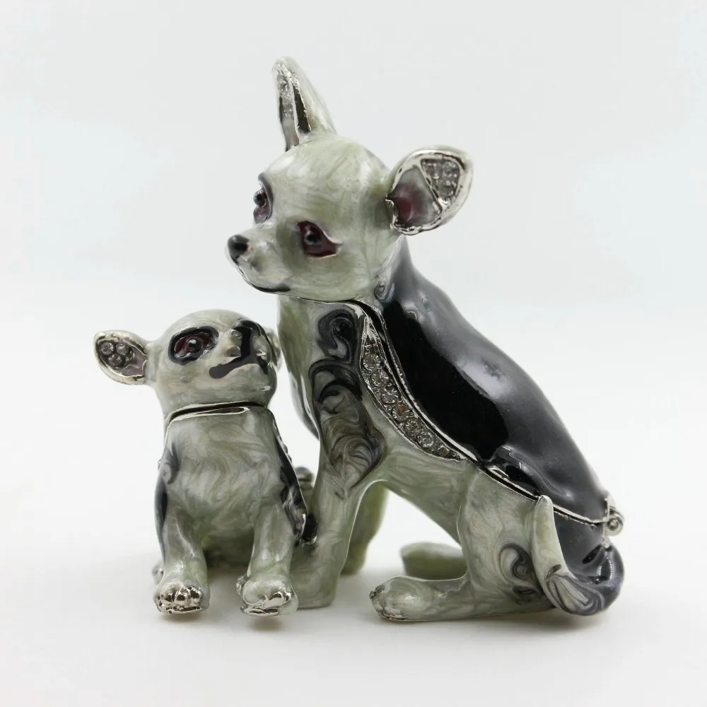 Monther dog and son trinket box (2)