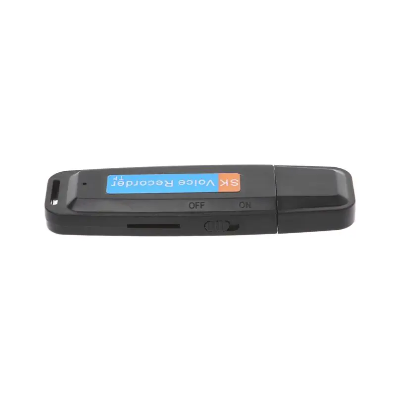 OOTDTY Новый мини цифровой аудио диктофон ручка 8 ГБ USB флэш накопитель U диск черный