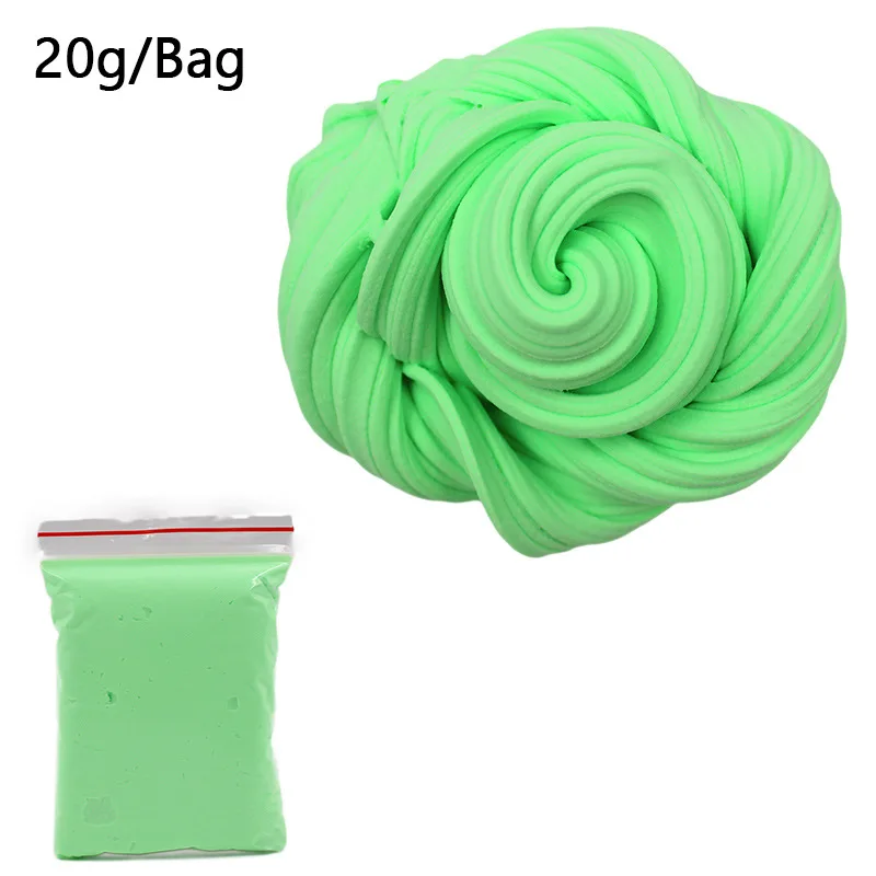 3/1 pcs DIY Fluffy Clay Slime Soft Cotton Floam Scented Stress Relief Cotton Release Clay Plasticine Toys for children gift