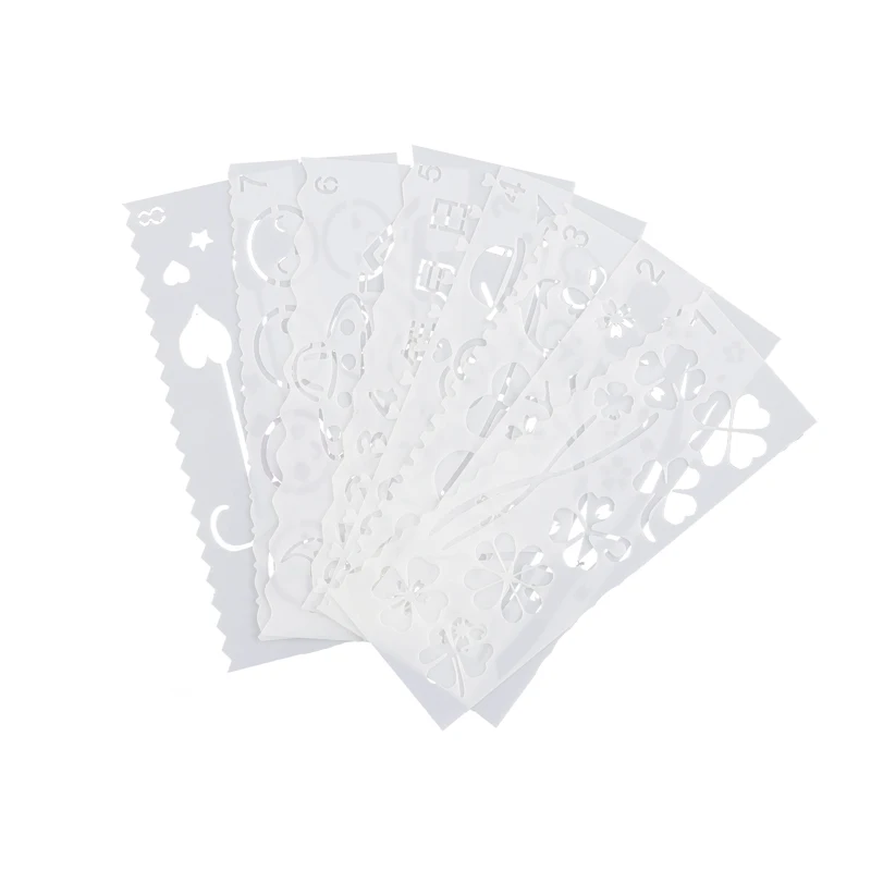 

16PCS DIY Craft Hollow Layering Stencils For Painting Scrapbooking Stamp Album Decorative Embossing Card Reusable Drawing Tools