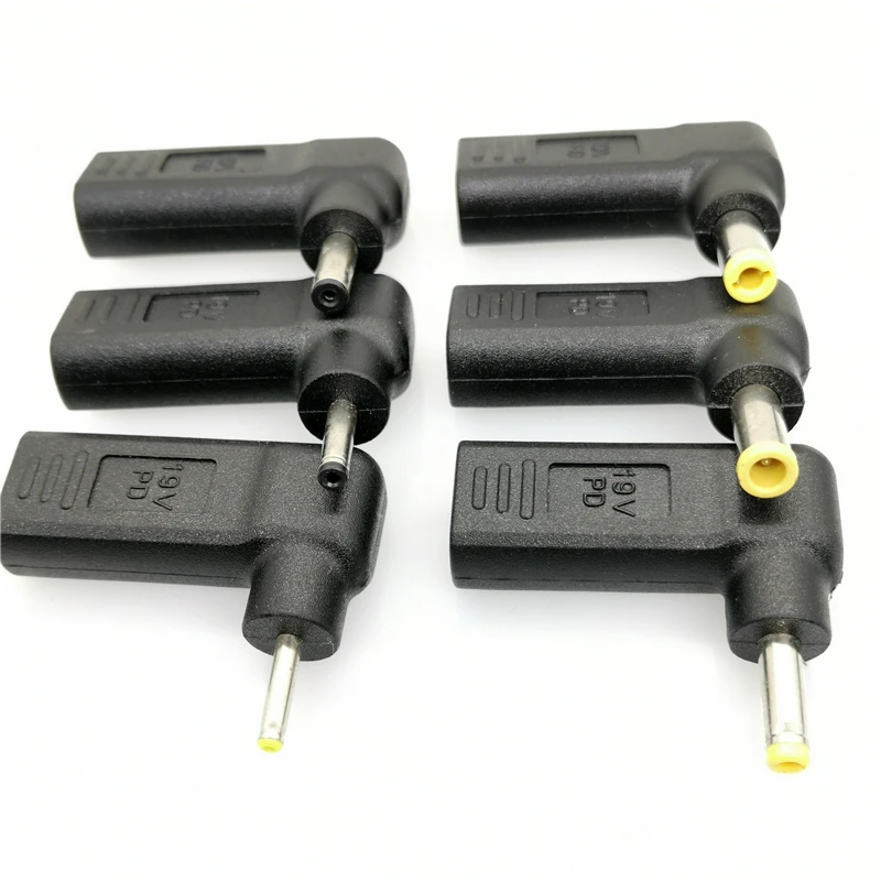 Адаптер конвертер для зарядного устройства ноутбука USB Тип C разъем питания