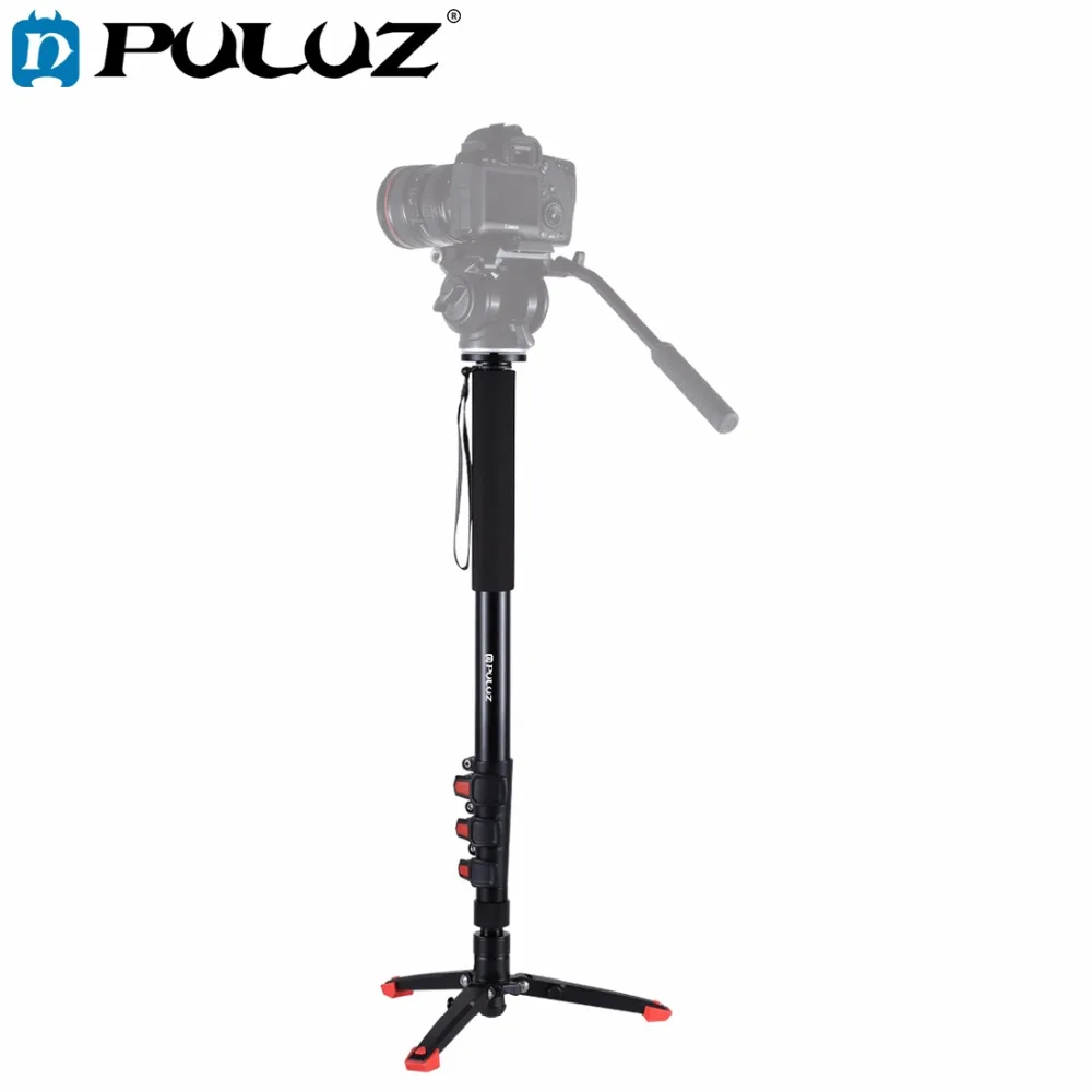 PULUZ Four Section Telescoping Aluminum magnesium Alloy Self Standing