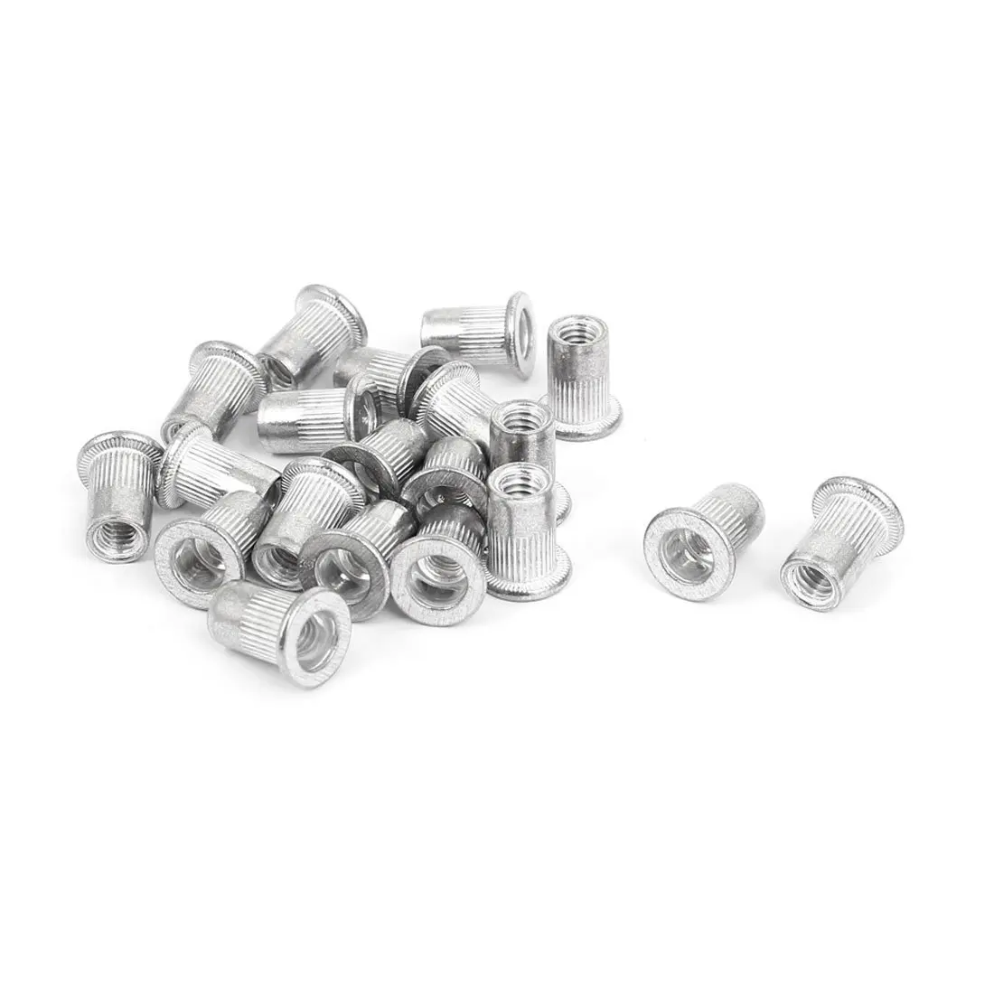 

M6 thread aluminum pin nut, insert nut 20 pcs