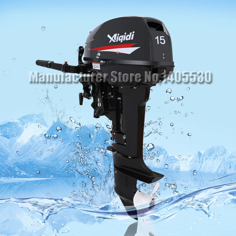 

Popular Hot Sales Factory Whole Sale 2 stroke 15 HP Water Cooled Rubber Boat Power Gasoline Engine
