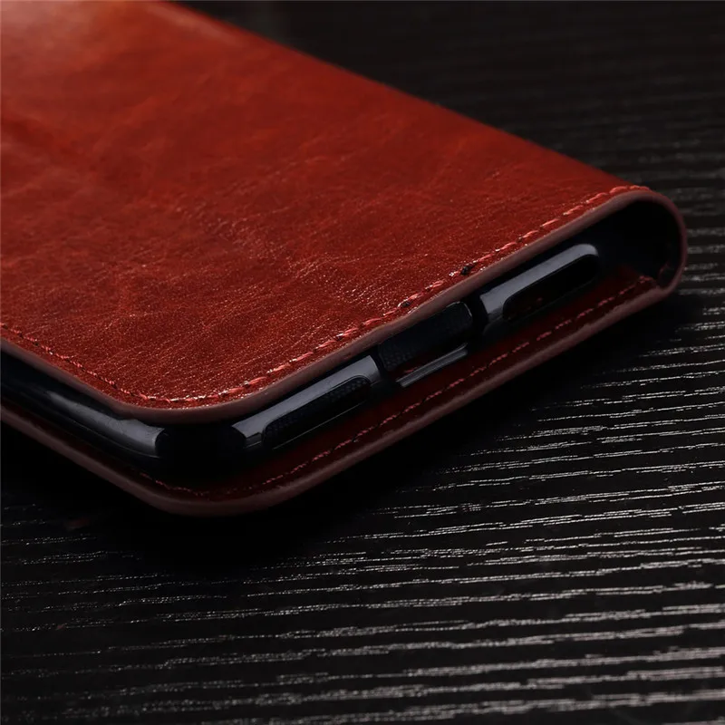 Роскошный кожаный чехол-книжка с бумажником для iPhone 6 s 6S 7 8 Plus X 10 XR XS Max 5 5S SE 5SE 6plus 6splus 7plus 8 Plus чехол для сотового телефона