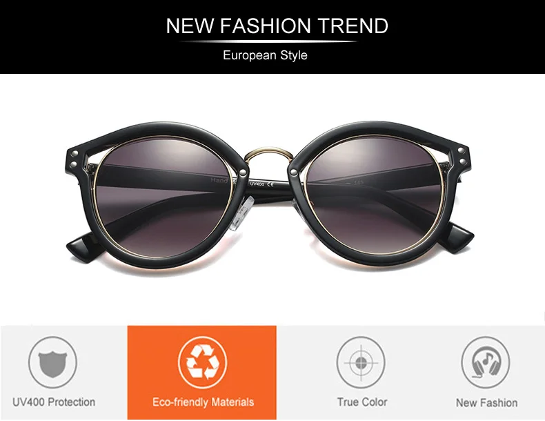 YDO Cat Eye Sunglasses Women Fashion 2018 Luxury Brand Design Flat Top Vintage Shades Twin Beam Sun Glasses Elegant Lady Eyewear (2)