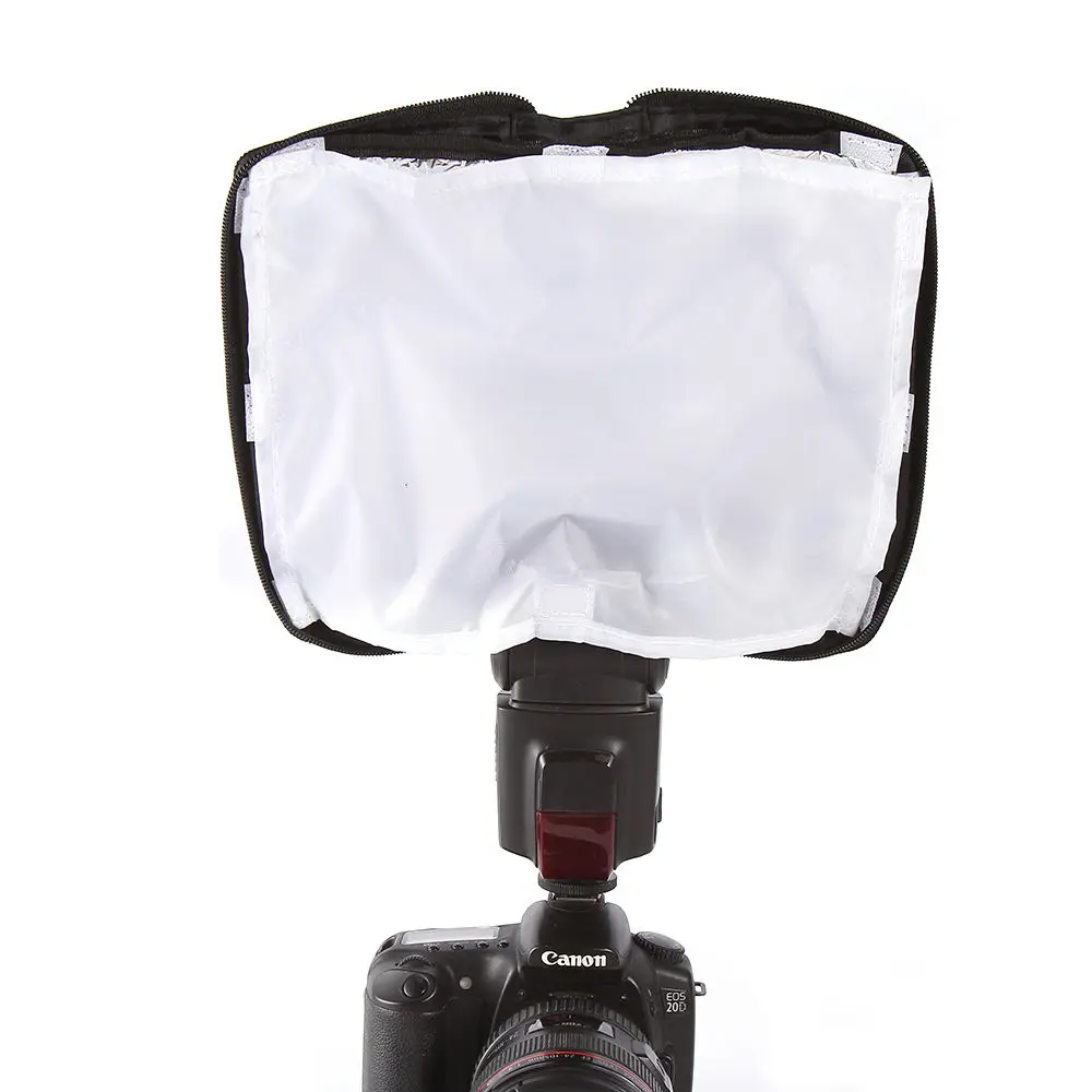 Universal Portable Flash Light Diffuser Reflector Softbox for Canon