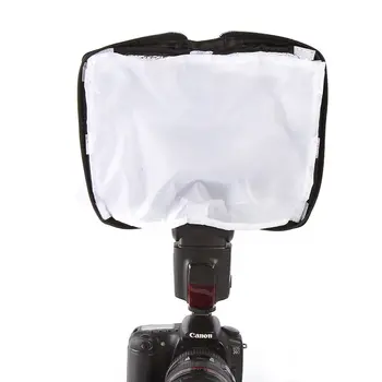 

Universal Portable Flash Light Diffuser Reflector Softbox for Canon Nikon Sony Camera Studio Speedlight