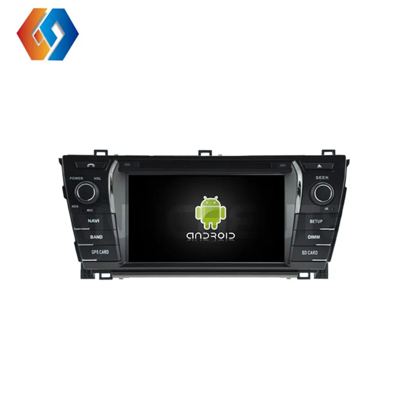 Perfect Newest Android 9.0 Car DVD Player For TOYOTA COROLLA 2014 With Octa Core Bluetooth WiFi Phone Link IPS Touch GPS Navigation 0