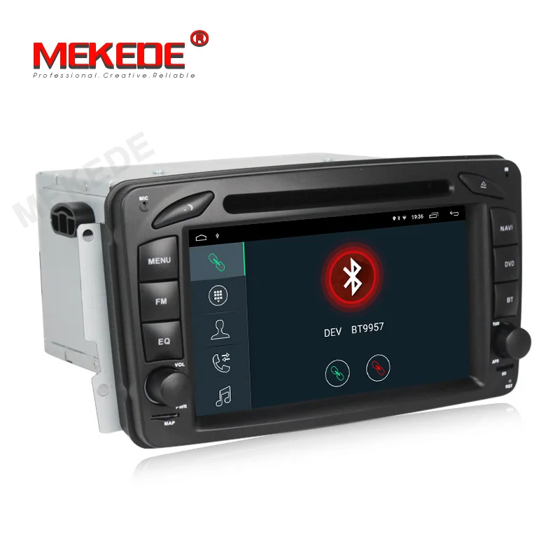Best 2+32G Android 9.1 Car DVD Player For Mercedes Benz W209 W203 W463 Viano W639 Vito Wifi 3G WIFI GPS Bluetooth Radio Stereo audio 2