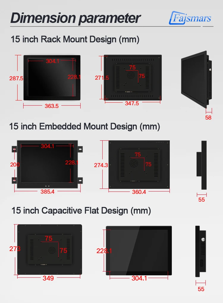 Faismars OEM ODM все-в-одном панель ПК intel Core I5 4300U 1,9 ГГц 15 дюймов сенсорный экран Смарт-планшет промышленные компьютеры для продажи