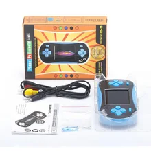 R S-16 детский Классический Портативный Видео игровой плеер 2,5 дюймов 8 бит игровая консоль встроенный 260 классические игры