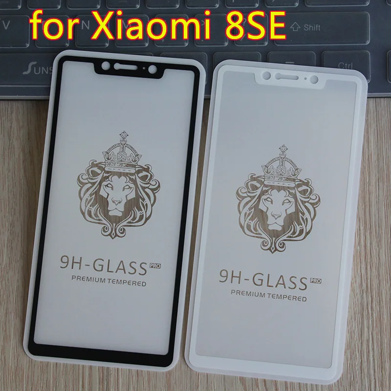 

For Xiaomi 8SE Tempered Glass Film 9H 2.5D Full Cover Protector for xiaomi Mi 8SE phone Screen Protective Film