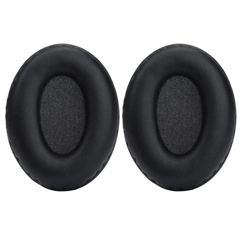 2pc Newest Replacement Ear Pads Protein Leather Ears Cup Cushion for Monster Beats By Dr.Dre Studio wireless Black A20