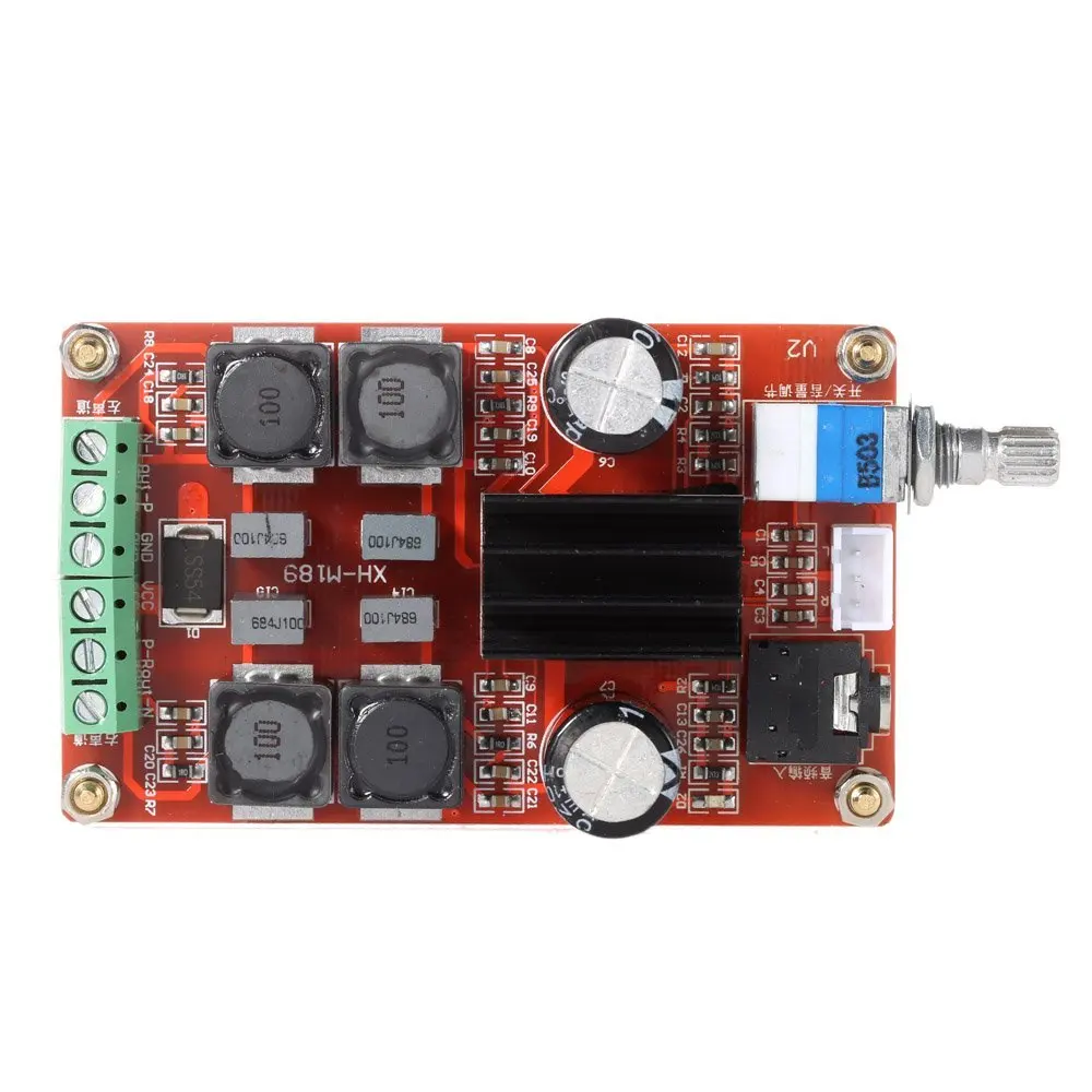 2 * 50W digital amplifier board TPA3116D2 two channel stereo amplifier