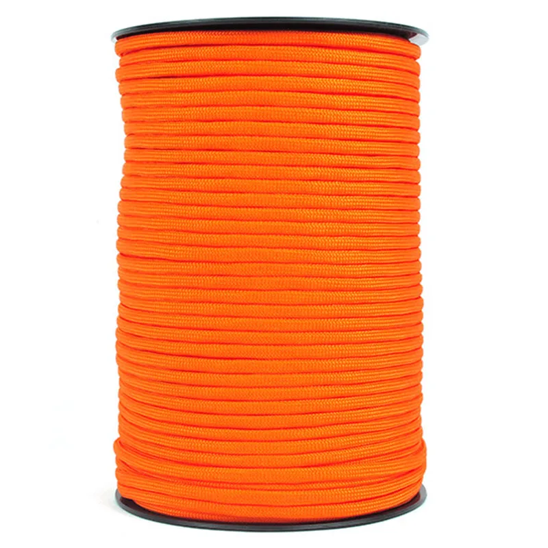 100m 4mm Sports Bowing Hiking Safety Climbing Rope 9 Strands Heavy Duty Parachute Lanyard Equipment Convenient