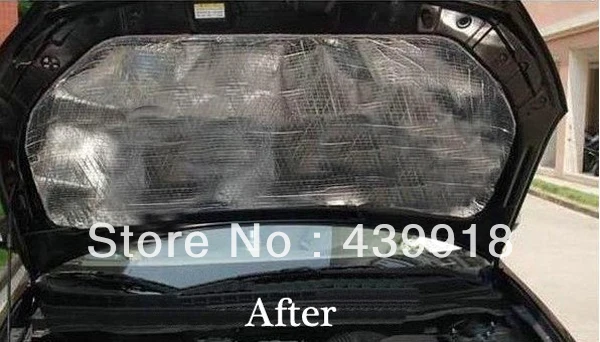 Heat Shield Cover Aluminum Foil Thermal Reflective Sticker