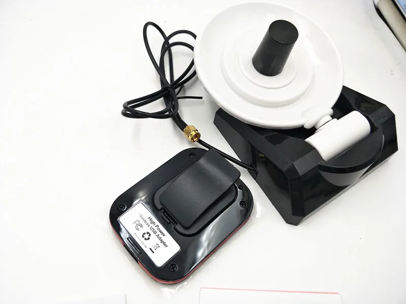 Senha de Longo Quebra o Decodificador Wifi da Antena 200m do Adaptador do Receptor do Usb Alcance Dupla Que - Imagem 4
