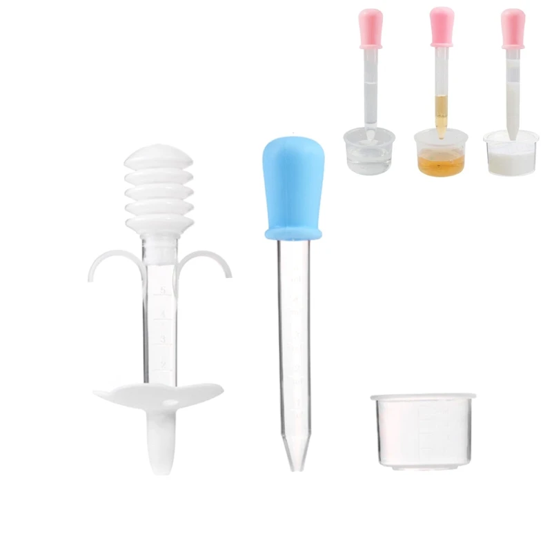 

1 set Baby Infant Feeding Utensils Squeeze Syringe Medicine Dropper Dispenser Nursing