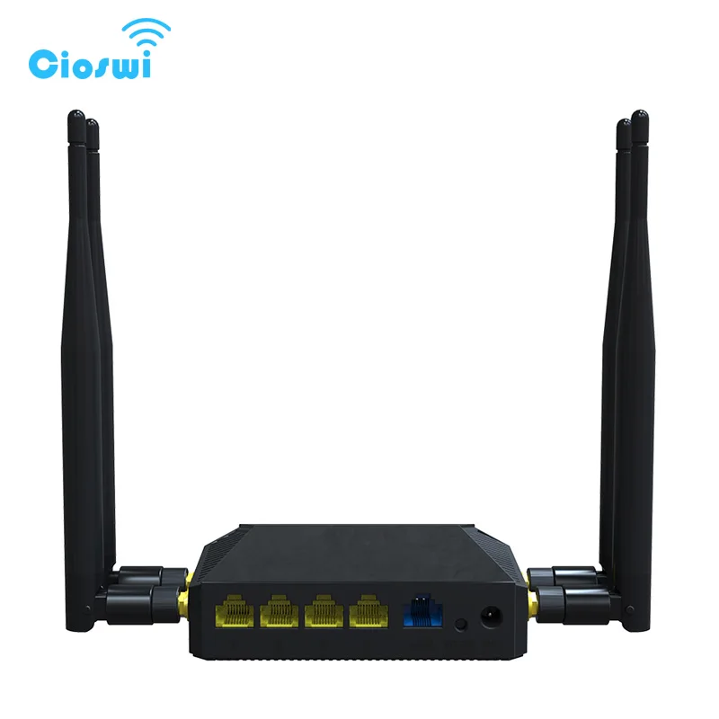 Cioswi 1200 Мбитс Wi-Fi роутер 3g/4G модем sim карта слот OpenWrt 300 Мбит/с Высокая мощность беспроводной маршрутизатор с 4* 5dBi антенна