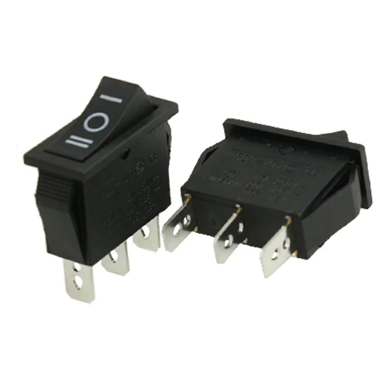 5 шт. x AC 10 a/250 V 15A/125V 3 Pin SPDT ВКЛ ВЫКЛ ВКЛ. положения кулисный переключатель для