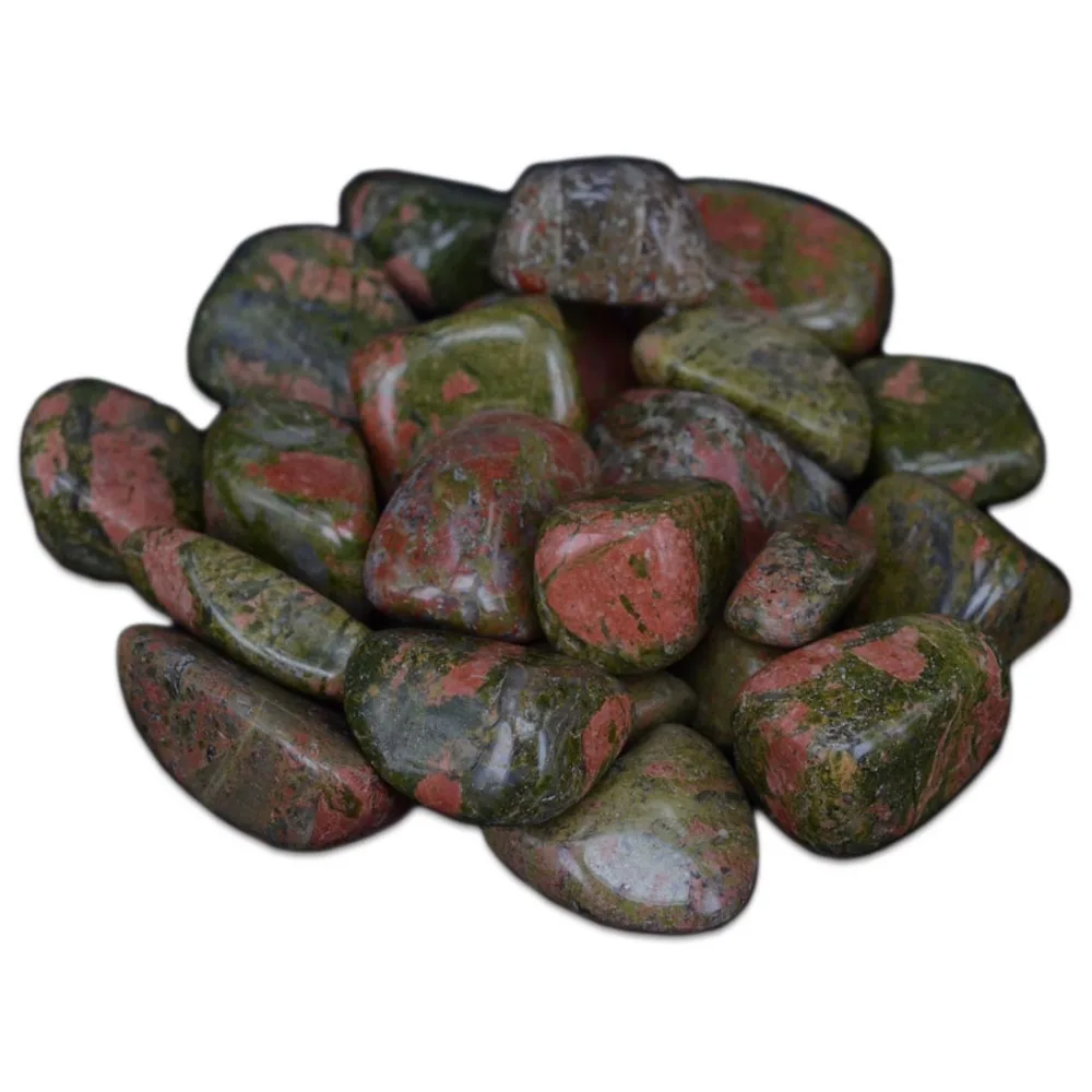 

200Gram Natural Gemstone Unakite Bulk Tumbled Stone Chakra Reiki Healing Crystal Minerals