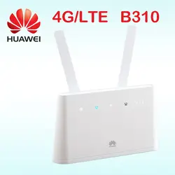 Huawei маршрутизатор 4g rj45 b310as-852 huawei lte маршрутизатор b310 локальной сети автомобиля hotspot sim-карты портативный Wi-Fi 4g b310s-22 b310s