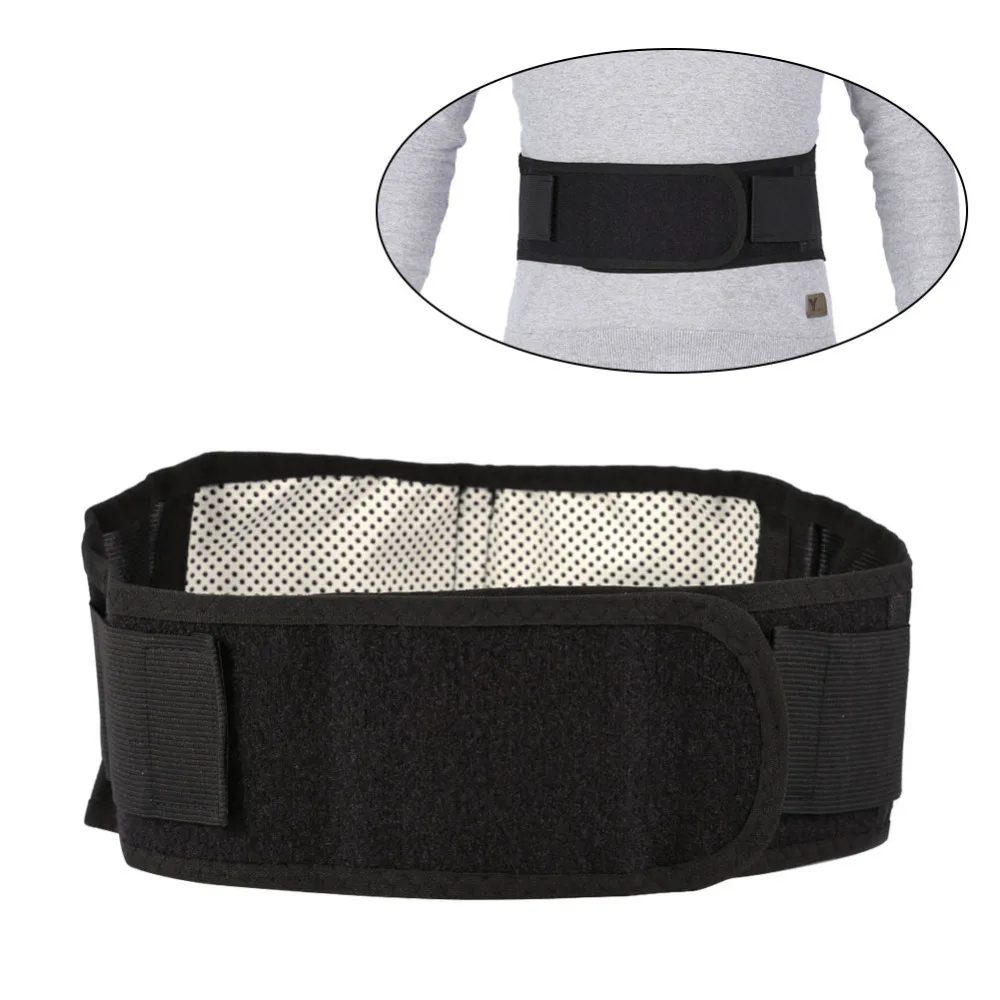 Tourmaline Self Heating Waist Support Belt Therapy Waist Belt Lumbar Double Banded