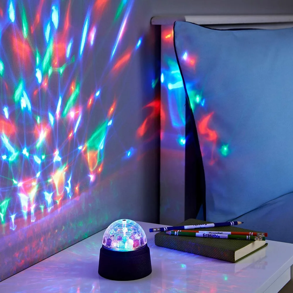 Mini Led Stage Lighting Battery Operated Crystal Starball Mini Magic
