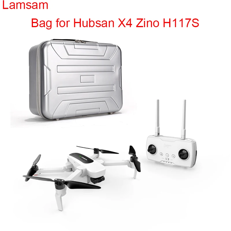 

Zino hand carrying Bag and Hard Shell Backpack Storage bag Fitting for Hubsan X4 Zino H117S